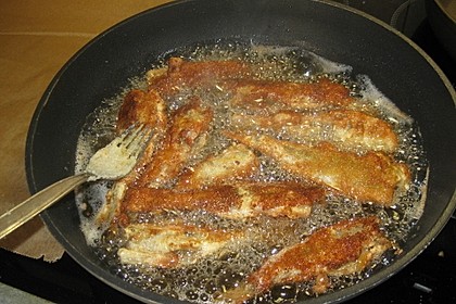 Gebackene kleine Fische 1