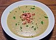 Kartoffelsuppe mit Schinken