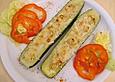 Zucchini mit Avocado - Pinienkern - F&uuml;llung