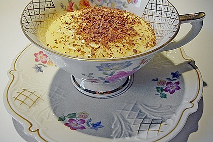 Traditionelle franz&ouml;sische Orangencreme