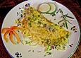 Omelette mit Kr&auml;utern und Parmesan