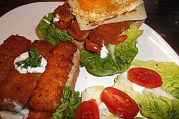 Knusprige Fischstäbchen