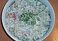 Kartoffelsalat mit Lachs