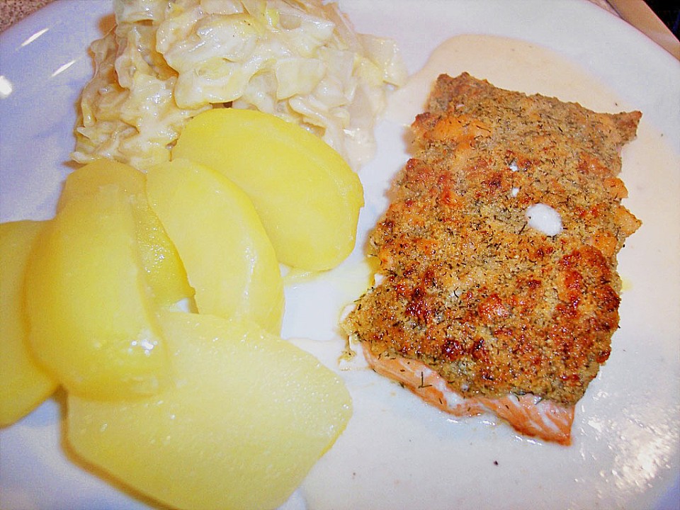 Überbackenes Seelachsfilet (Rezept mit Bild) von Greuther0 | Chefkoch.de