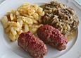 Hacksteak nach J&auml;ger Art