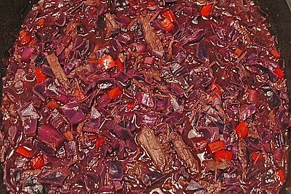 Hackfleischpfanne mit Rotkohl 7