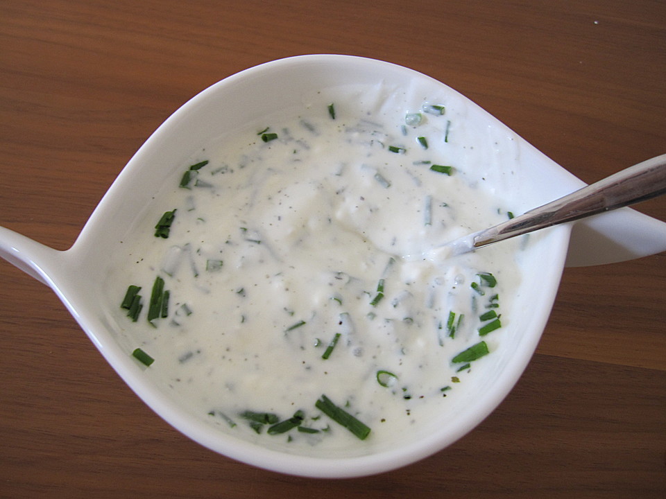 Joghurtdressing mit frischen Kräutern (Rezept mit Bild) | Chefkoch.de