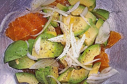 Avocado - Zitrus - Salat 1