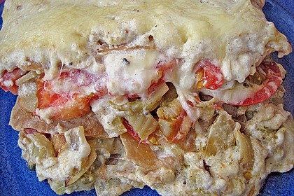 Fenchel - Tomaten - Lasagne 1