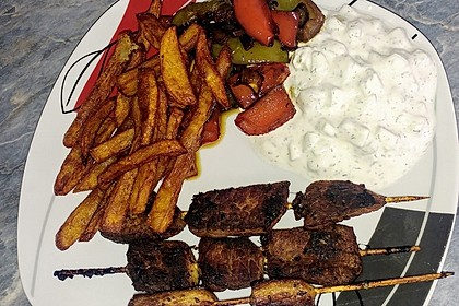 Souvlaki mit Tsatsiki 10