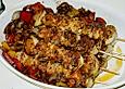 Souvlaki mit Tsatsiki