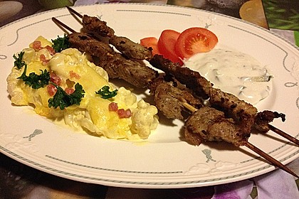 Souvlaki mit Tsatsiki 2