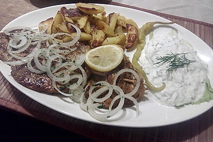 Souvlaki mit Tsatsiki 1