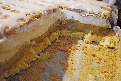 Butterkekskuchen mit Stachelbeeren 4
