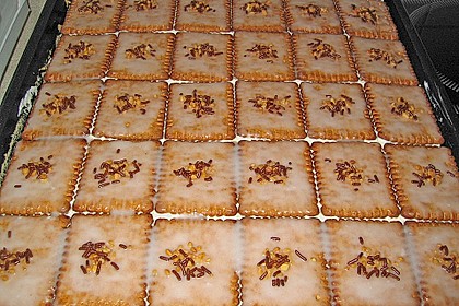 Butterkekskuchen mit Stachelbeeren 1