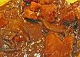 Curry mit Schweinefilet und Zwetschgen