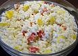 Reis - Paprika - Salat