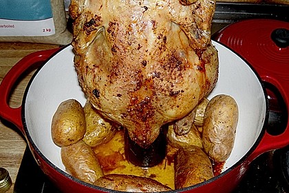 H&auml;hnchen auf der Bierflasche 2