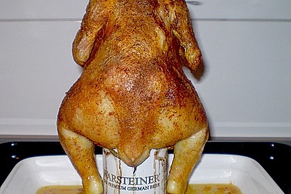 H&auml;hnchen auf der Bierflasche 3