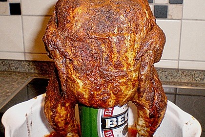 H&auml;hnchen auf der Bierflasche 4
