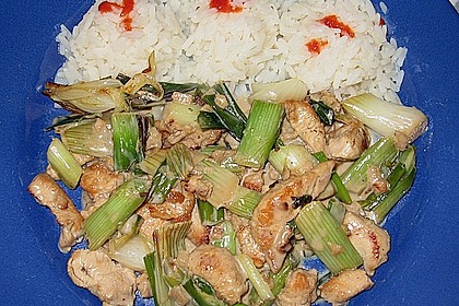 Schnelle asiatische H&auml;hnchenpfanne