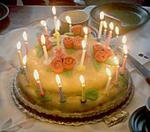 Marzipantorte (Bild)