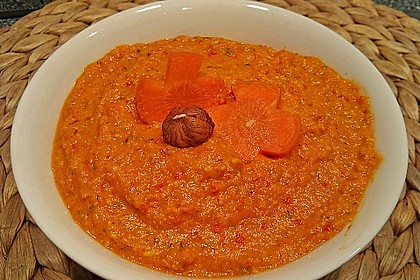 Paprika - M&ouml;hren - Aufstrich 2
