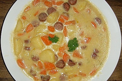 Das Rezept f&uuml;r Kartoffelsuppe 2