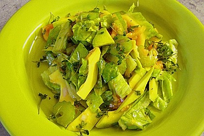 Avocado - Papaya - Salat 4