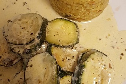 Bananen - Curryreis mit Zucchini 3