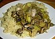 Lauch - Champignongem&uuml;se mit Apfel