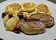 Rehsteaks mit Fr&uuml;chten