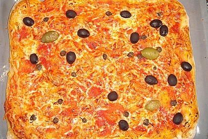 Pizza ganz einfach 1