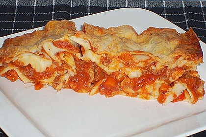 Klassische Lasagne 1