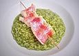 Grasgr&uuml;nes Risotto