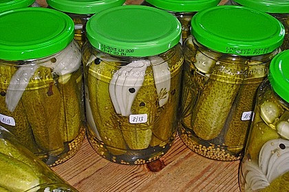 Gewürzgurken 3