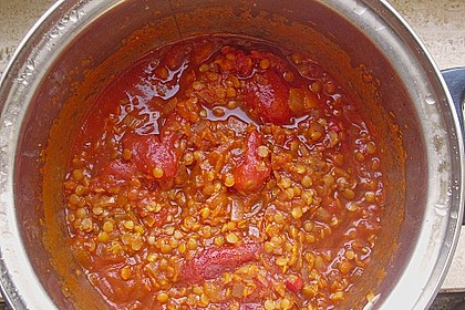 Bolognese von roten Linsen 36