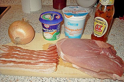 Schnitzel in Auflaufform