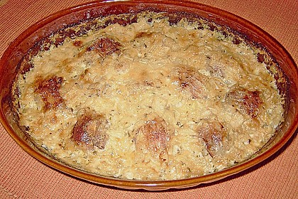 Schnitzel in Auflaufform 3