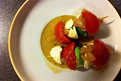 Mozzarella - Tomaten Spieße 14