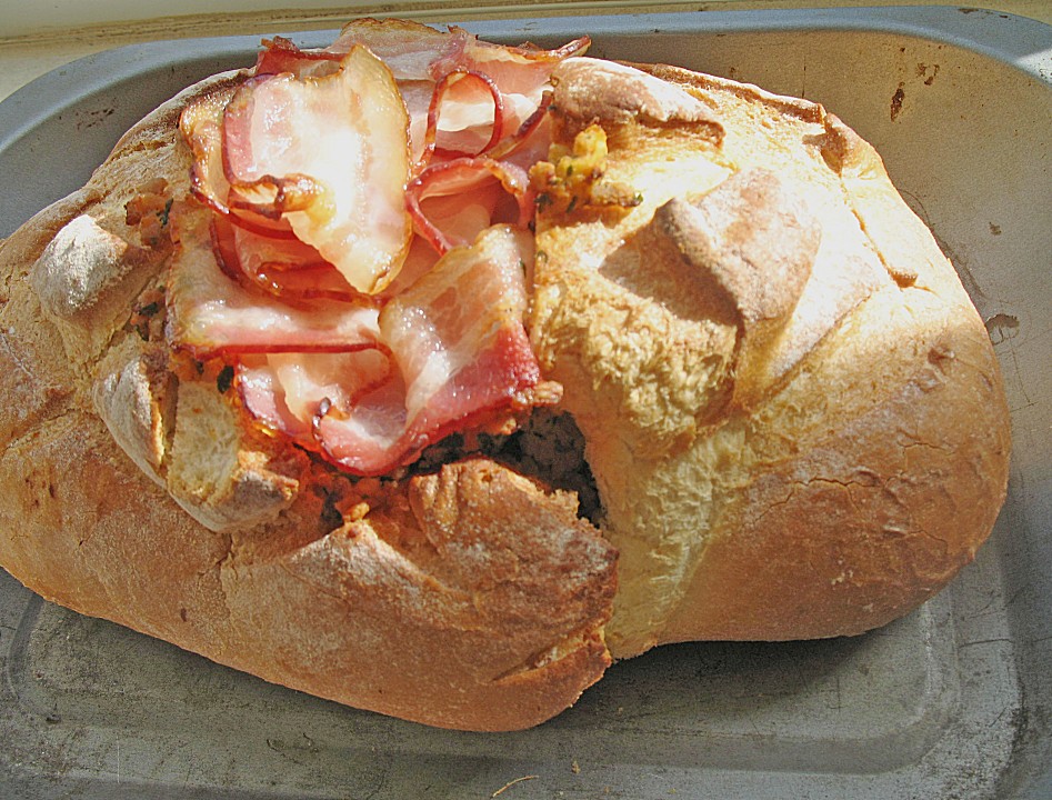 Gefülltes Brot (Rezept mit Bild) von kernchen11 | Chefkoch.de