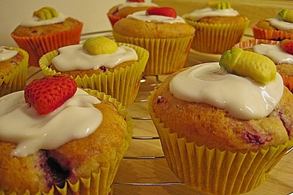 Himbeer - Vanille - Muffin 10