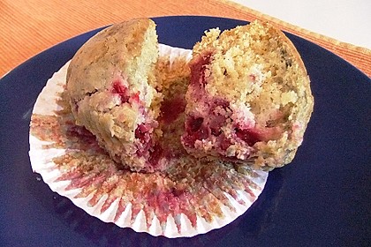 Himbeer - Vanille - Muffin 12
