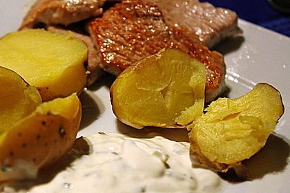 Backkartoffel aus der Mikrowelle 1