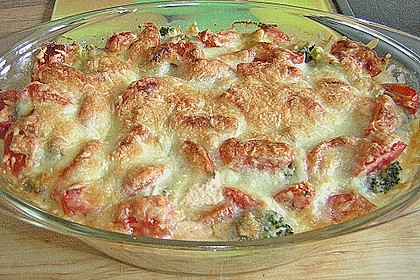 Kartoffelauflauf mit Brokkoli und Tomaten 24
