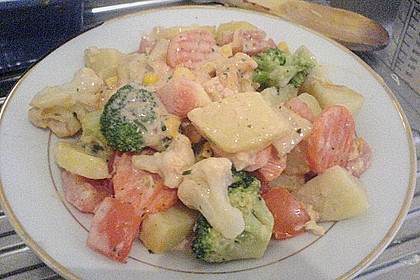 Kartoffelauflauf mit Brokkoli und Tomaten 25