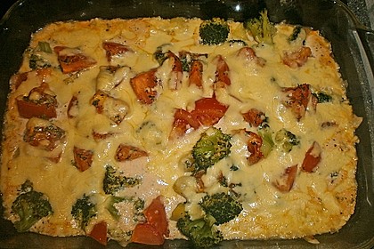 Kartoffelauflauf mit Brokkoli und Tomaten 21