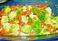 Kartoffelauflauf mit Brokkoli und Tomaten