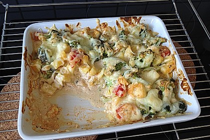 Kartoffelauflauf mit Brokkoli und Tomaten 22