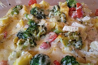 Kartoffelauflauf mit Brokkoli und Tomaten 20